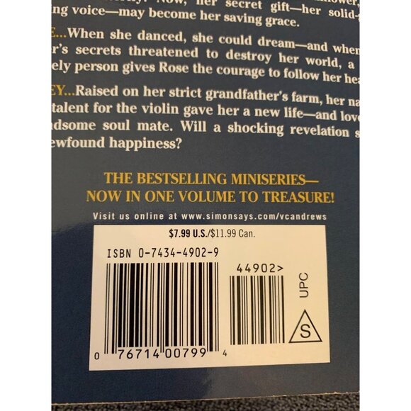 V.C. Andrews Shooting Stars Paperback Book - Picture 3 of 5